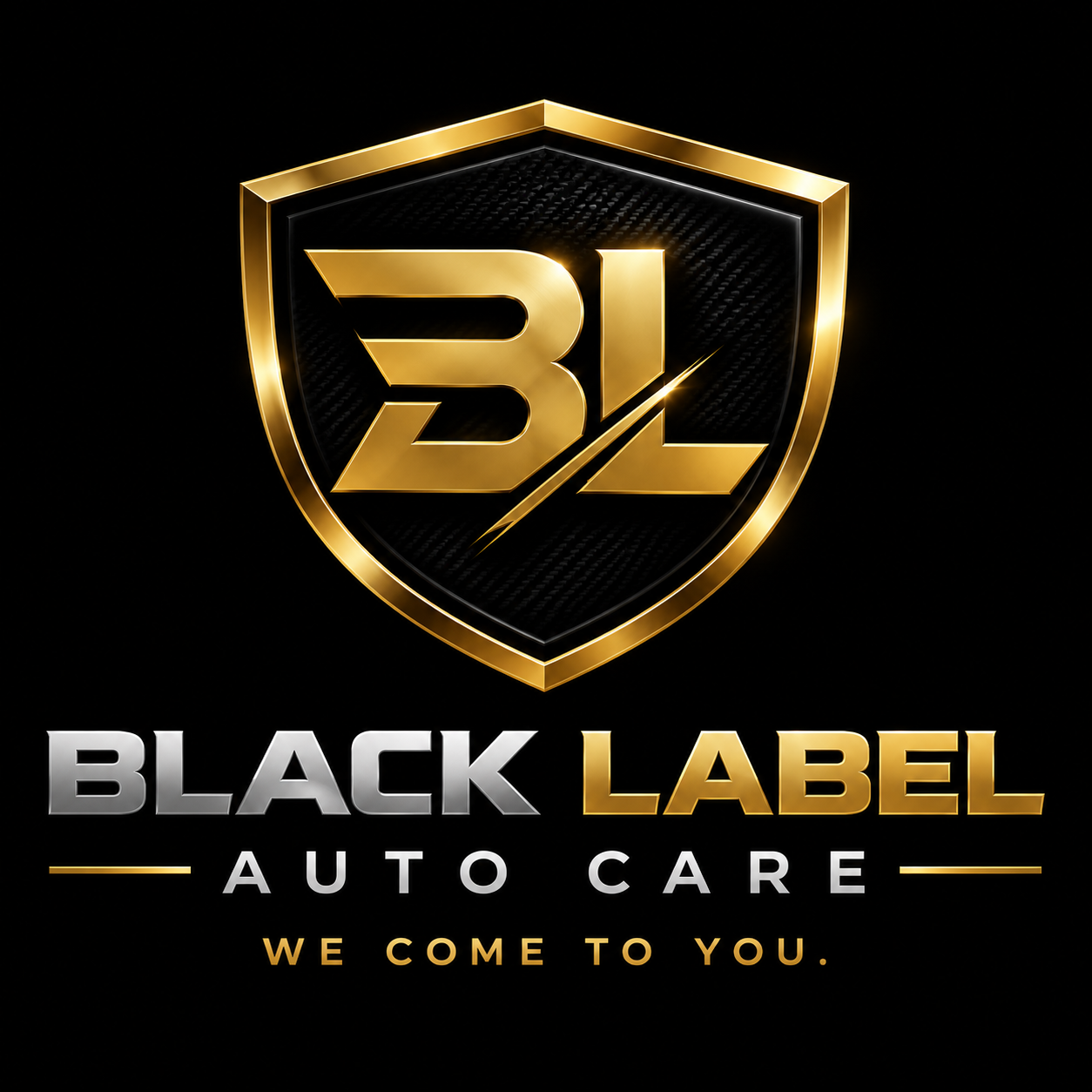Black Label Auto Care logo